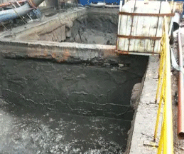 新密污水池清理防水计划和措施